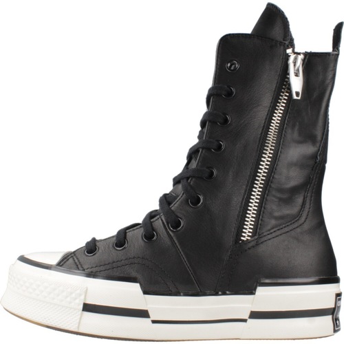 Schuhe Damen Sneaker Converse CHUCK 70 PLUS XHI LEATHER Schwarz