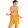 Kleidung Damen Shorts / Bermudas Lisca Sommerliche Shorts KARPATHOS  Cheek Gelb