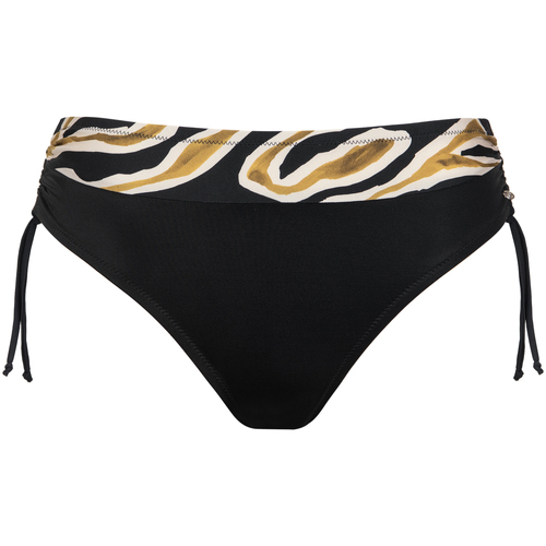 Kleidung Damen Bikini Ober- und Unterteile Lisca Bikinistrümpfe Badehose verstellbare Seiten TANZANIA Schwarz