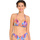 Kleidung Damen Bikini Ober- und Unterteile Lisca Triangel-Badeanzug-Top Push-up JERSEY  Cheek Orange