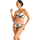 Kleidung Damen Bikini Ober- und Unterteile Lisca Bikini-Strümpfe Badehose mit Ausschnitt HONOLULU Weiss