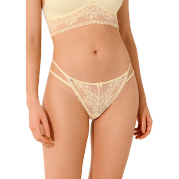 Unterwäsche Damen Strings Lisca String Sunset  Cheek Weiss