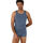 Kleidung Herren Tops Lisca Tanktop Zeus Blau