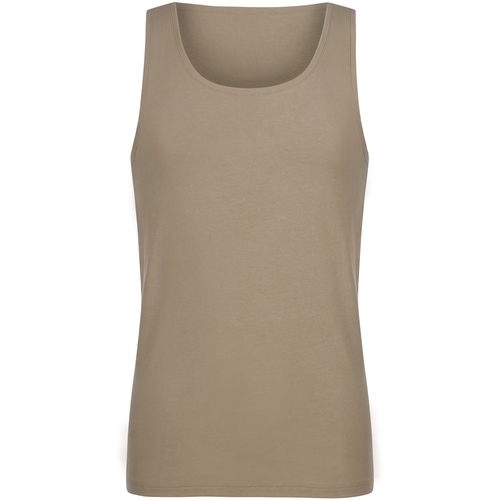 Kleidung Herren Tops Lisca Tanktop mit Rundhalsausschnitt Odysseus Braun