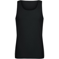 Kleidung Herren Tops Lisca Tanktop mit Rundhalsausschnitt Odysseus Schwarz