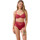 Unterwäsche Damen Damenslips Lisca Slip mit hoher Taille Ocean Orange