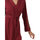 Kleidung Damen Pyjamas/ Nachthemden Lisca Negligé mit langen Ärmeln Gloriosa Rot