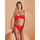 Unterwäsche Damen Damenslips Lisca Slip Galaxy  Cheek Rot
