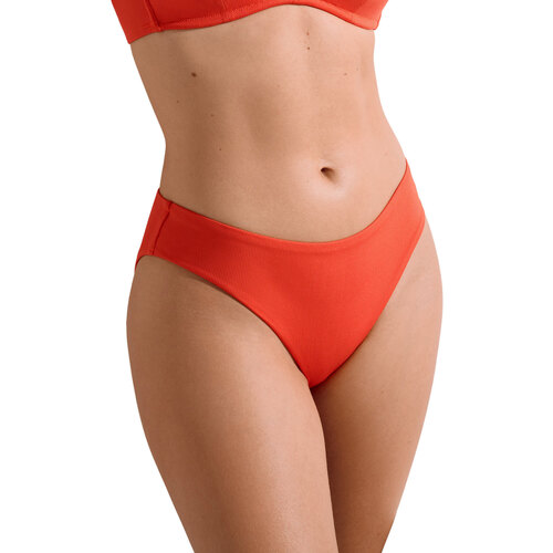 Kleidung Damen Bikini Ober- und Unterteile Lisca Hochgeschnittene Bikini-Strümpfe Normandie Orange