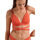 Kleidung Damen Bikini Ober- und Unterteile Lisca Triangel-Badeanzug-Top vorgeformt ohne Bügel Normandie Orange