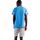 Kleidung Herren Pyjamas/ Nachthemden Admas Pyjama Shorts T-Shirt Big Steps Blau