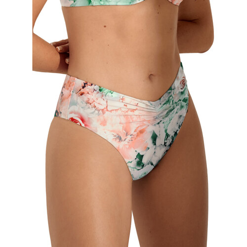 Kleidung Damen Bikini Ober- und Unterteile Lisca Brasilianische Badeanzugstrümpfe mit tiefem Ausschnitt Japan Grün