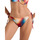 Kleidung Damen Bikini Ober- und Unterteile Lisca Bikini-Strümpfe mit niedriger Taille und Knoten Olympia Multicolor