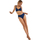 Kleidung Damen Bikini Ober- und Unterteile Lisca Armaturiertes Badeanzugoberteil Palma Blau