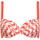 Kleidung Damen Bikini Ober- und Unterteile Lisca Vorgeformtes Verstellbare Träger-Badeanzugoberteil Iceland Orange