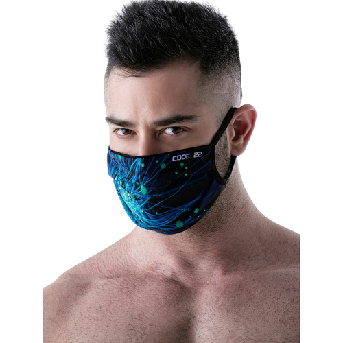 Code 22 Gemischte Schutzmaske C22 blau Code22 Blau
