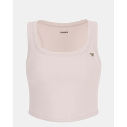 Kleidung Damen T-Shirts & Poloshirts Guess V5RP07 K8RT2 Weiss