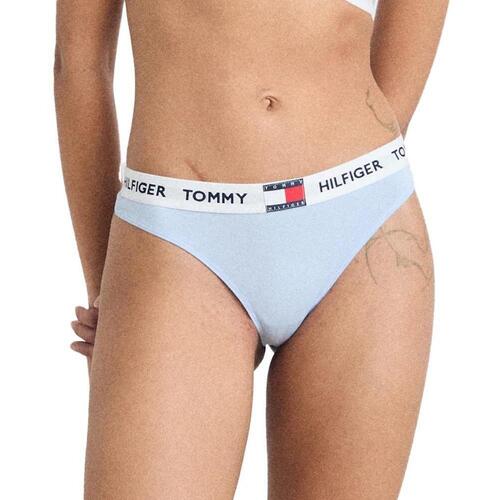 Unterwäsche Damen Strings Tommy Hilfiger UW0UW05616-C1O Blau