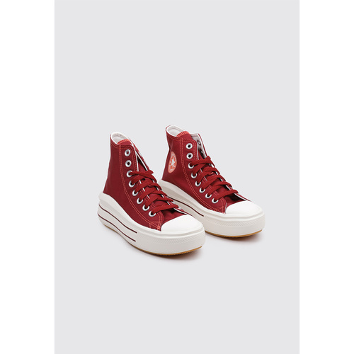 Converse CHUCK TAYLOR ALL STAR MOVE PLATAFORM RETRO SPORT Rot