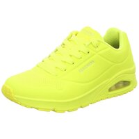 Schuhe Herren Sneaker Skechers UNO STAND ON AIR 52458 LIME Gelb