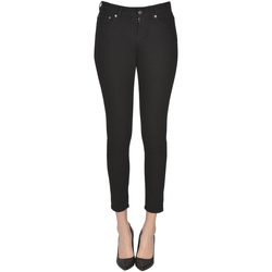 Kleidung Damen Chinohosen Dondup PNP00005119AE Schwarz