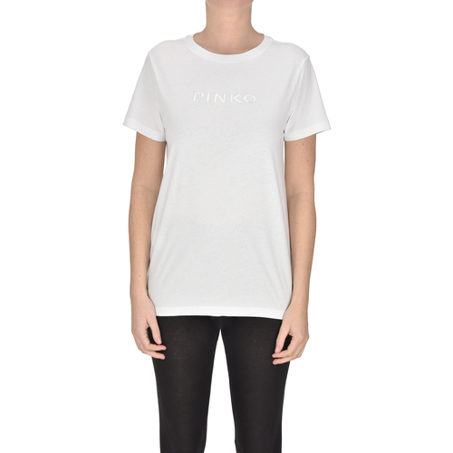 Kleidung Damen T-Shirts & Poloshirts Pinko TPS00005078AE Weiss