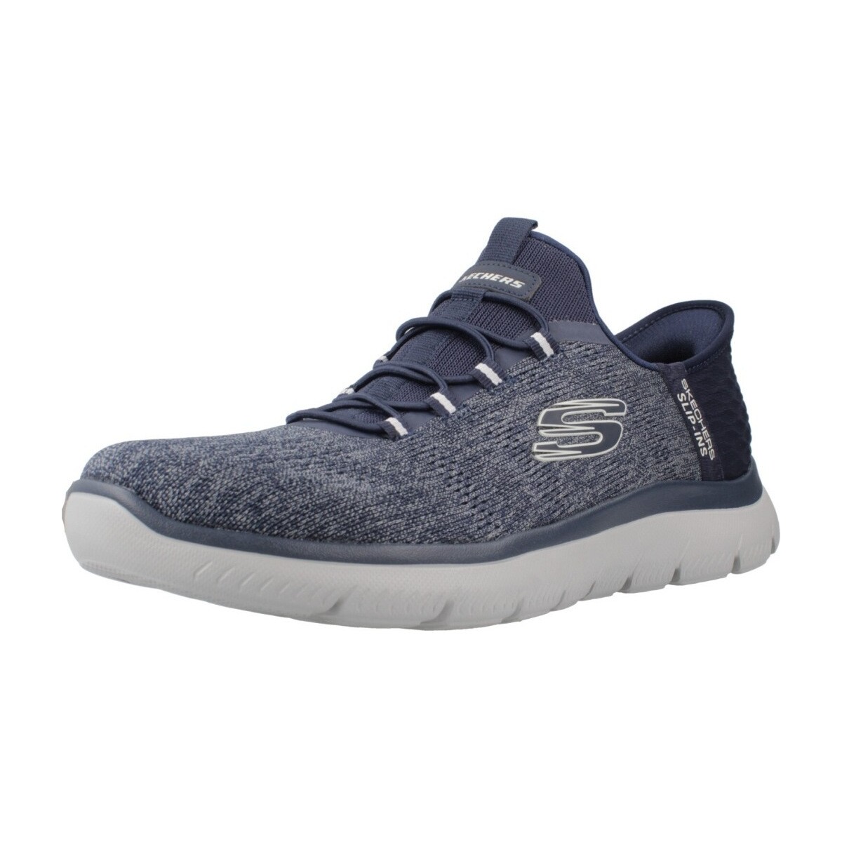 Schuhe Herren Sneaker Skechers SUMMITS - KEY PACE SLIP-INS Blau