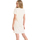 Kleidung Damen Pyjamas/ Nachthemden Lisca Kurzärmeliges Nachthemd SUMMER  Cheek Weiss