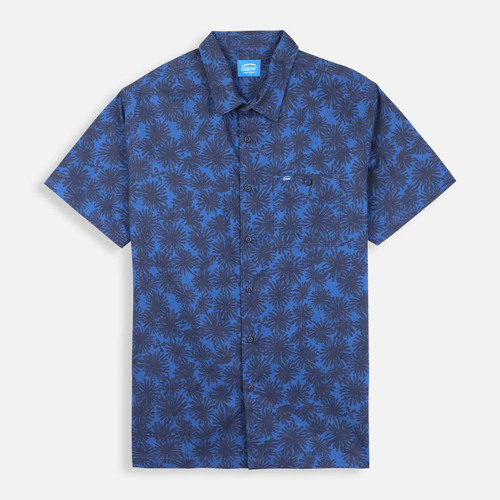 Kleidung Herren Langärmelige Hemden Oxbow Chemise CORAIL Blau