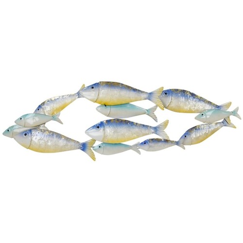 Home Statuetten und Figuren Signes Grimalt Fisch-Wandornament Blau