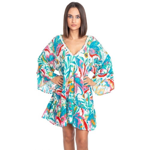 Kleidung Damen Kurze Kleider Isla Bonita By Sigris Kurzes Kleid Grün