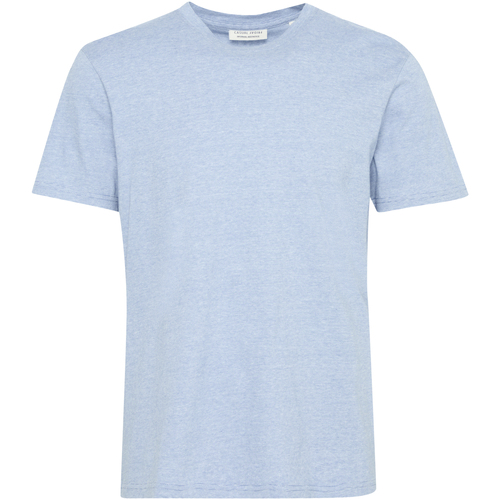 Kleidung Herren T-Shirts Casual Friday T-shirt à micro rayures  Thor Blau