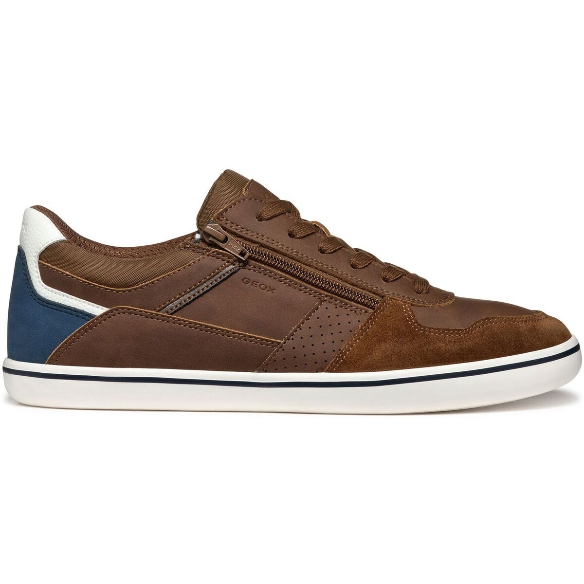 Schuhe Herren Sneaker Geox Baskets  Elver A Braun