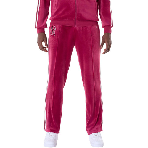 Kleidung Jogginghosen New-Era Jogging velours New York Yankees Track Rot