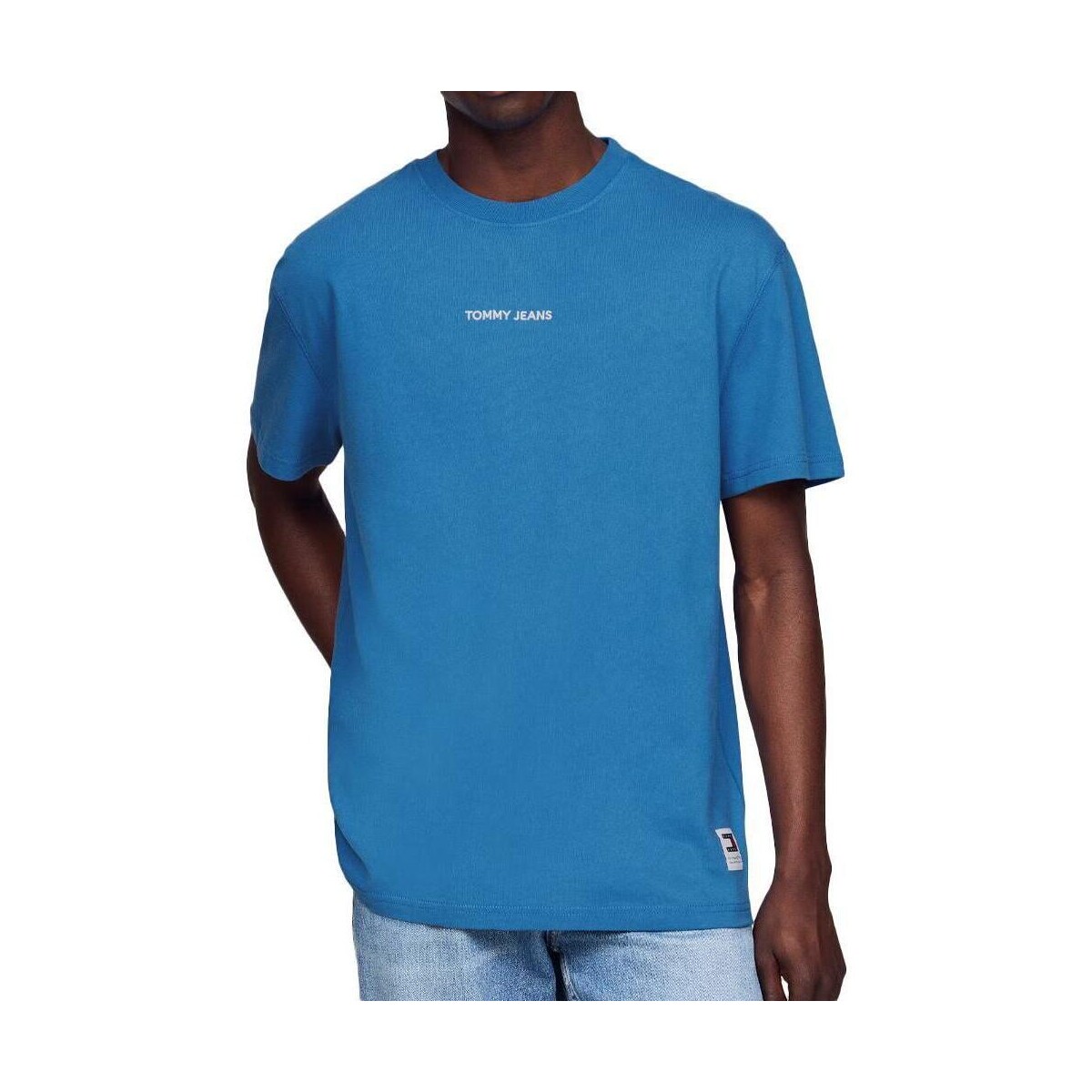 Kleidung Herren T-Shirts & Poloshirts Tommy Hilfiger DM0DM18519-C2T Blau