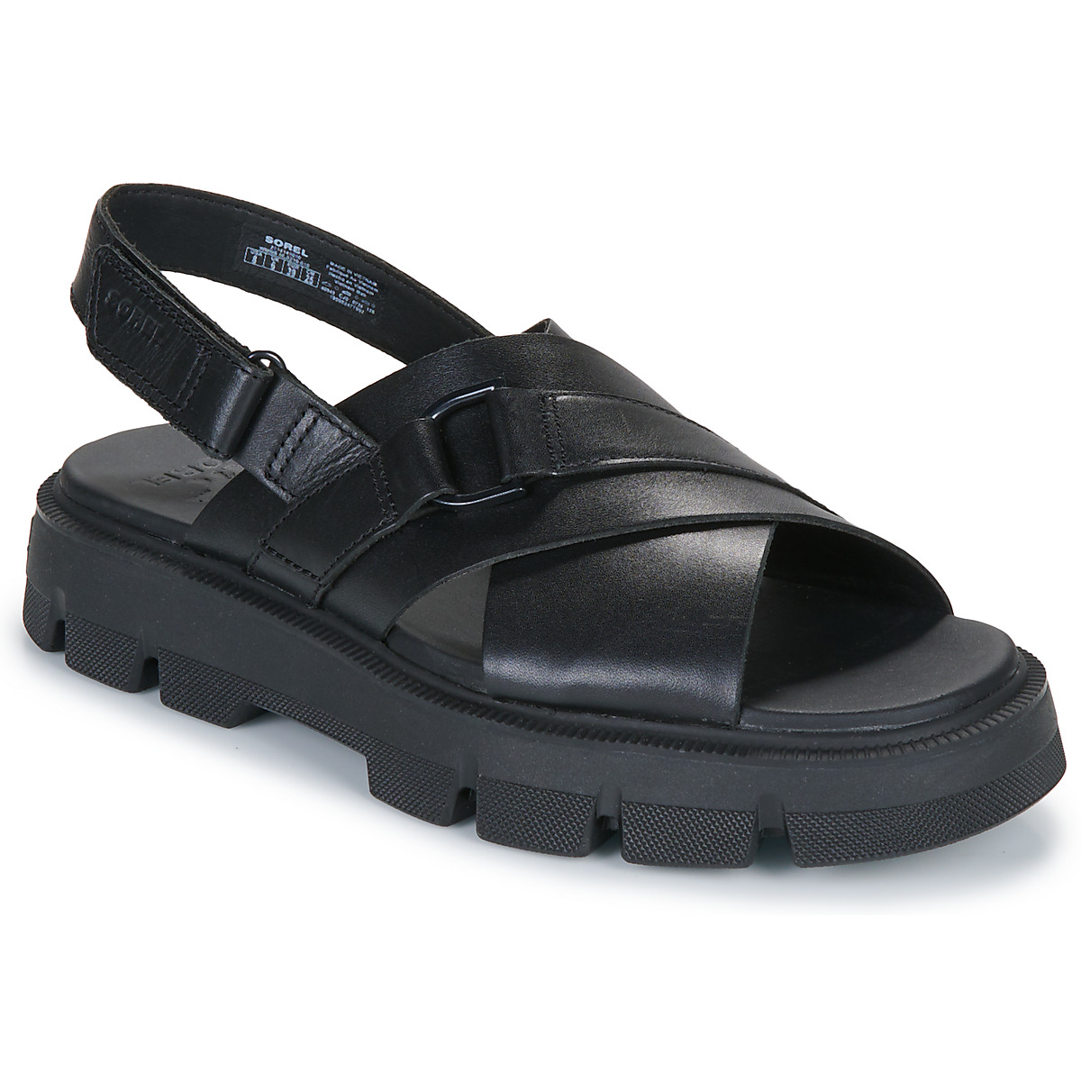Schuhe Damen Sandalen / Sandaletten Sorel REIN CB CRISSCROSS SANDAL Schwarz
