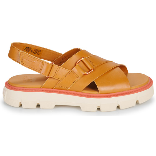 Sorel REIN CB CRISSCROSS SANDAL Cognac