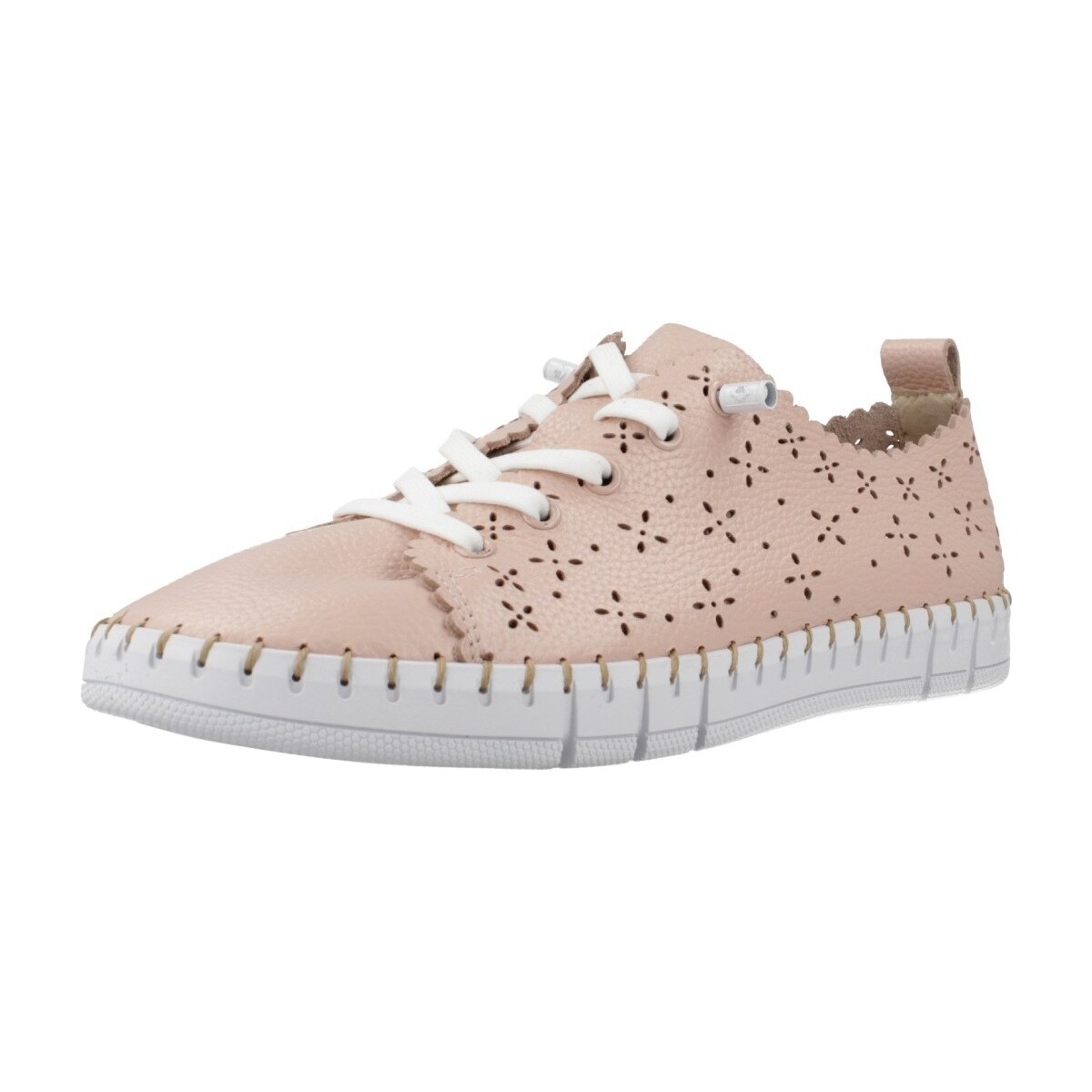Schuhe Damen Sneaker The Happy Monk CRETA 002 Rosa
