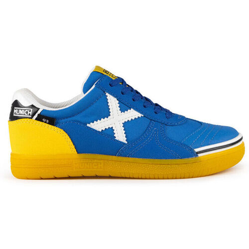 Schuhe Kinder Fußballschuhe Munich G-3 kid Blau