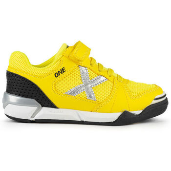 Schuhe Kinder Fußballschuhe Munich One kid vco 1431172 AMARILLO Gelb