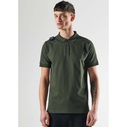 Kleidung Herren T-Shirts & Poloshirts Ma.strum Ss jersey polo - oil slick Grün