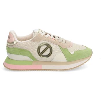 No Name  Sneaker MIA NEW JOGGER W - KNIT/SUEDE/PAT. - BLANC CASSE/VERT POMM günstig online kaufen