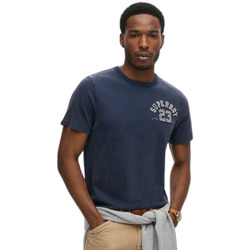 Kleidung Herren T-Shirts Superdry T-shirt  Vintage Athletic Blau