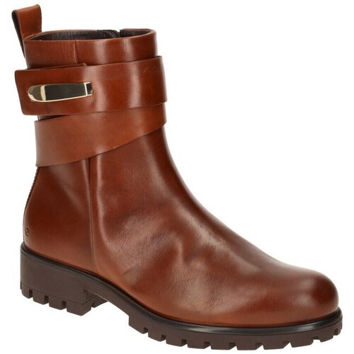 Schuhe Damen Stiefel Ecco Stiefeletten  MODTRAY W 490193/01053 Braun