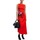 Kleidung Damen Maxikleider Desigual VEST_REIMS 25SWVW07 Rot