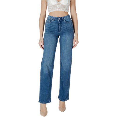 Kleidung Damen Straight Leg Jeans Ichi IHTWIGGY STRAIGHT 20119128 Blau