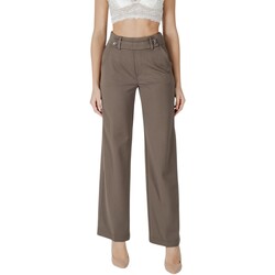 Kleidung Damen Hosen Street One Straight Leg L32 HW belt butto 378711 Braun