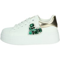 Schuhe Damen Sneaker High Laura Biagiotti 8925 Weiss