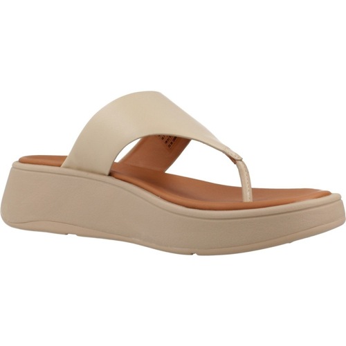 FitFlop F MODE LEATHER FLATFORM T Braun