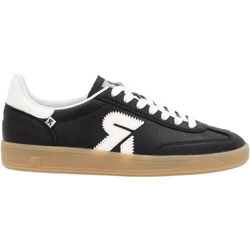 Schuhe Damen Sneaker Low Rieker Sneaker Schwarz